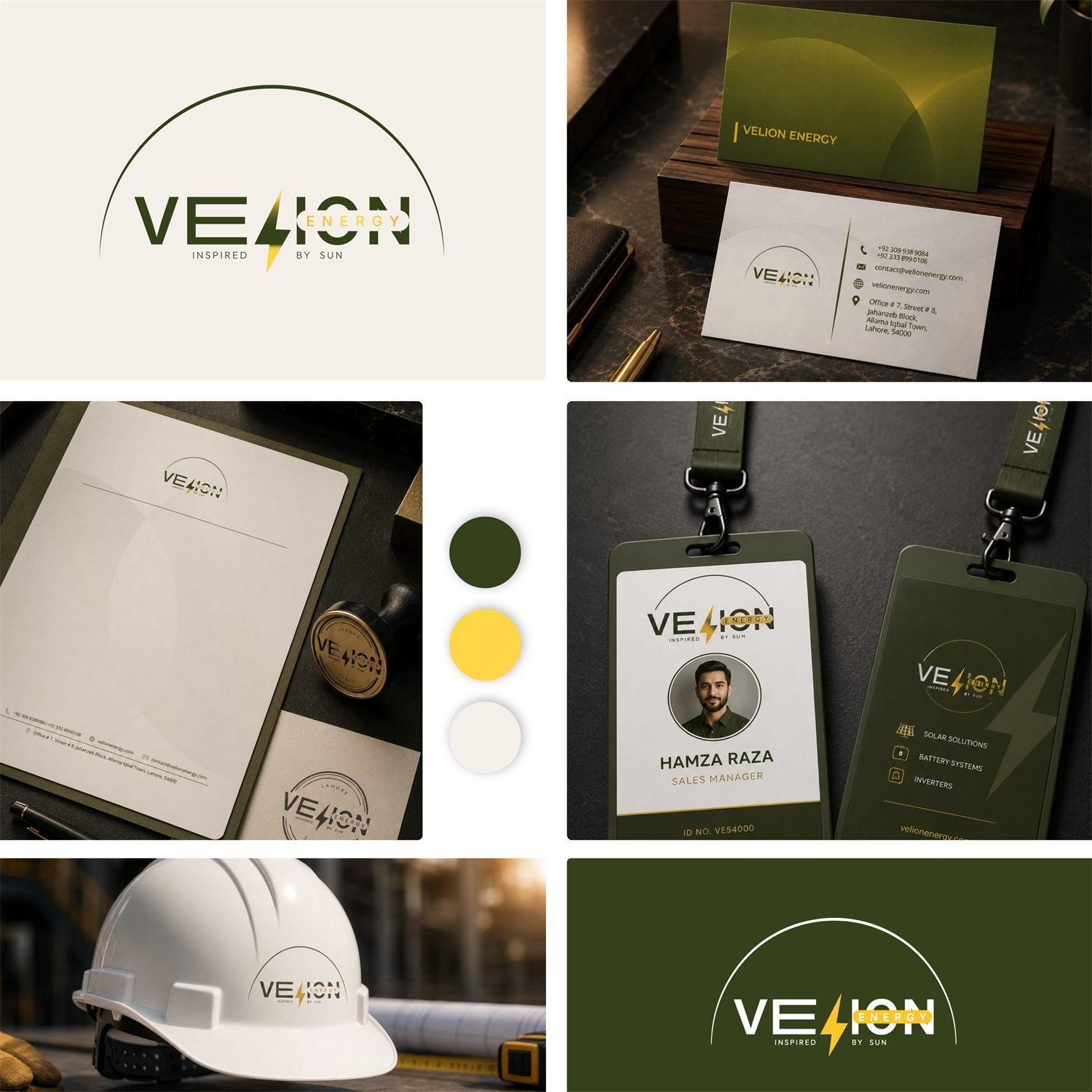 Velion Energy brand identity